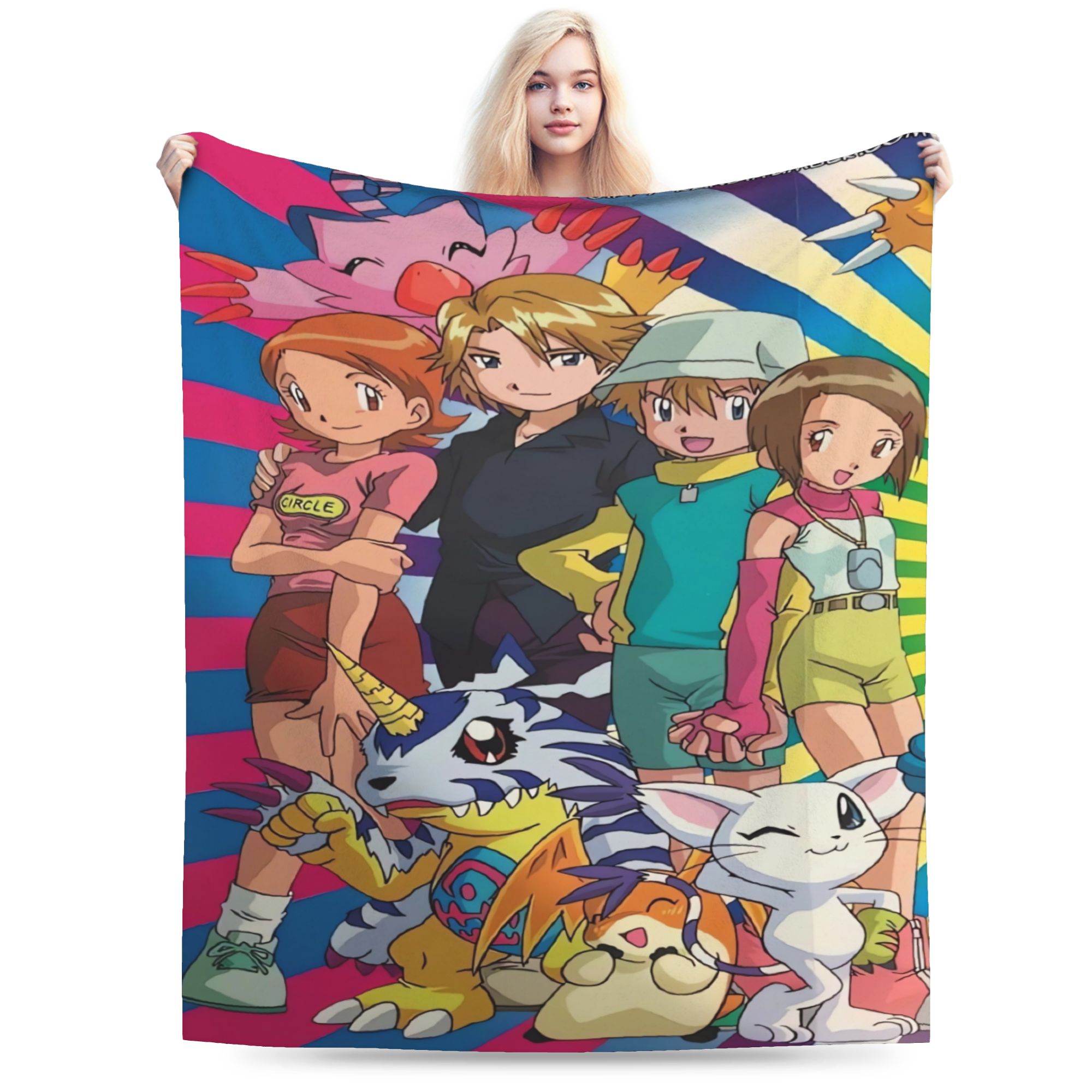 Digimon Adventure Blankets Qu - Outdoor Adventure Girls recensie en prijs
