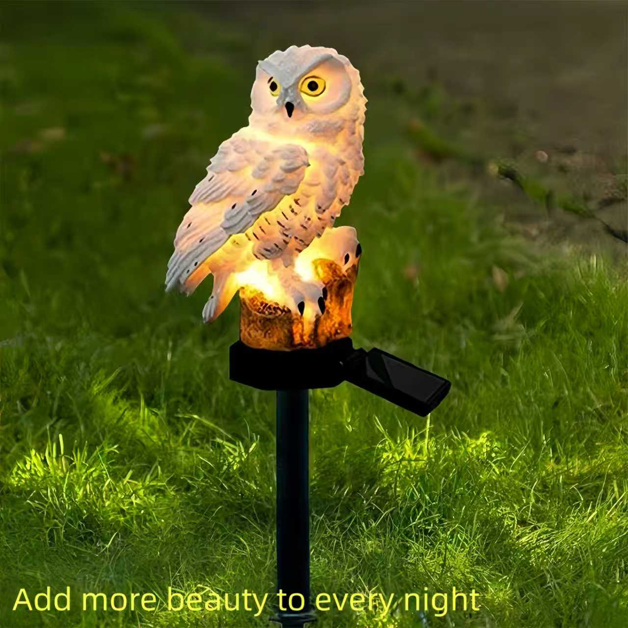 Outdoor Lighting Under Pergola - Solar Owl Garden Stake Light Outdoor