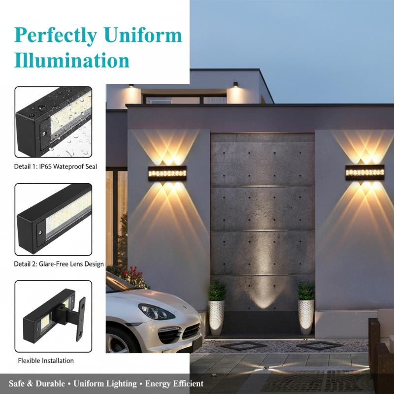 Wall Lighting Outdoor - Outdoor Waterproof Wall Light 10W 8W