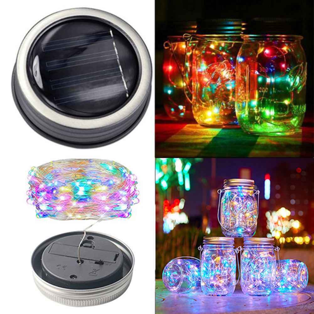 Outdoor Lighting For Christmas - LED Solar Fairy Light for Mason