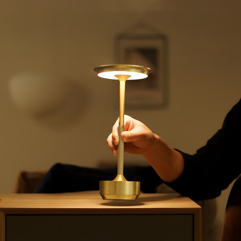 Outdoor Lighting Restaurant - Aluminium Tricolor Desk Lamp Restaurant Outdoor