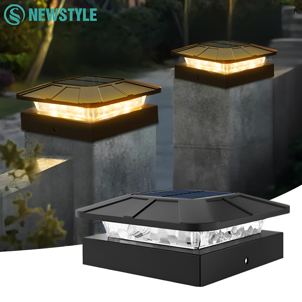 Post Cap Light - Solar Post Cap Light Outdoor 3