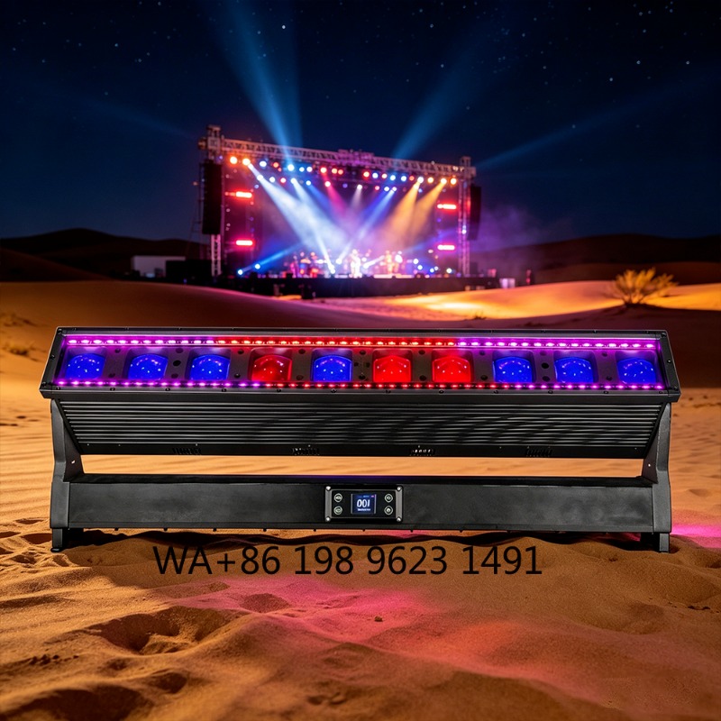 Outdoor Lighting Ip65 - 10Head 60W RGBW IP65 Waterproof Moving