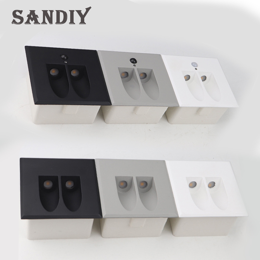 SANDIY Sensor Wall Lamp Waterp – Outdoor Lighting On Stairs Bewertung und Preis