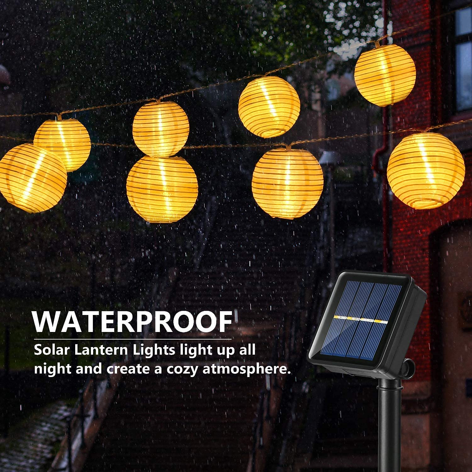Waterproof Lantern Solar Strin – Outdoor Lighting Driveway Bewertung und Preis