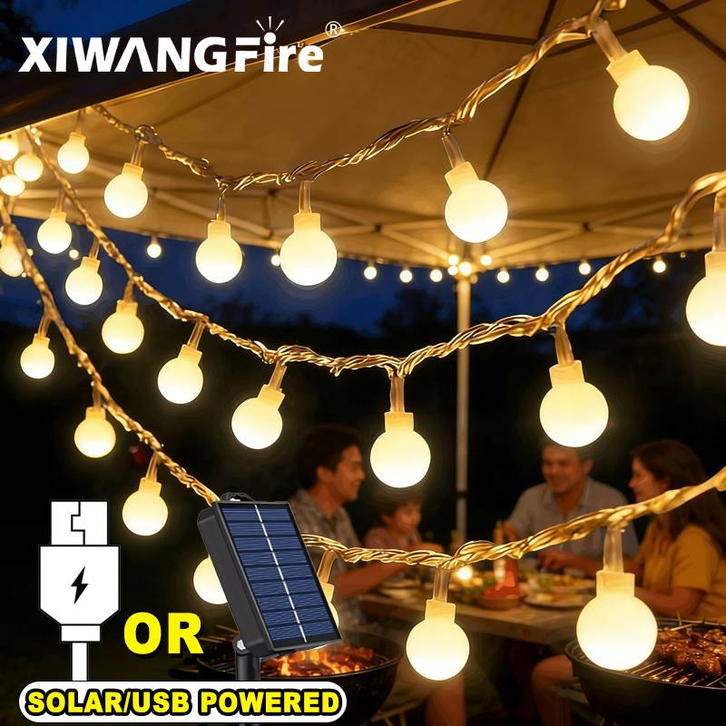 3-10M Solar/USB/Battery String – Outdoor Lighting Usb Bewertung und Preis
