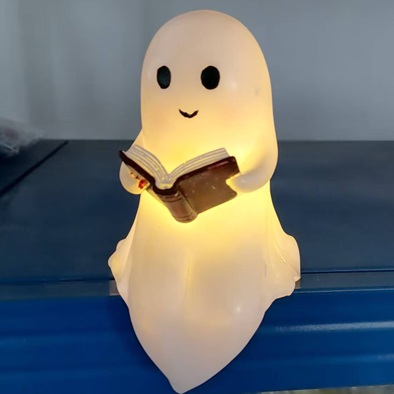 New Cute Ghost Reading Book La – Outdoor Lighting Halloween Bewertung und Preis