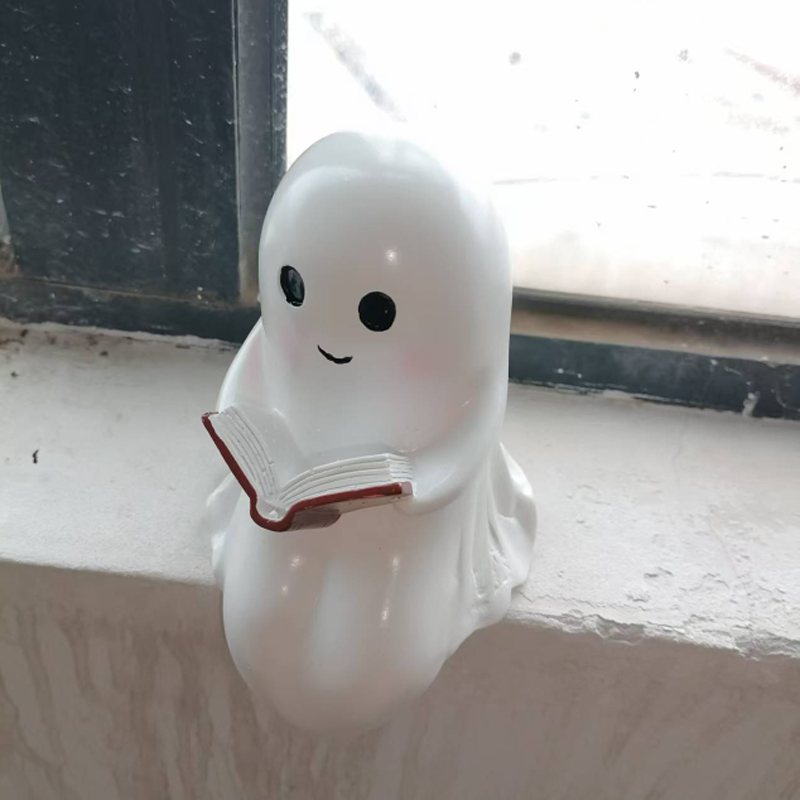 New Cute Ghost Reading Book La – Outdoor Lighting Halloween Bewertung und Preis