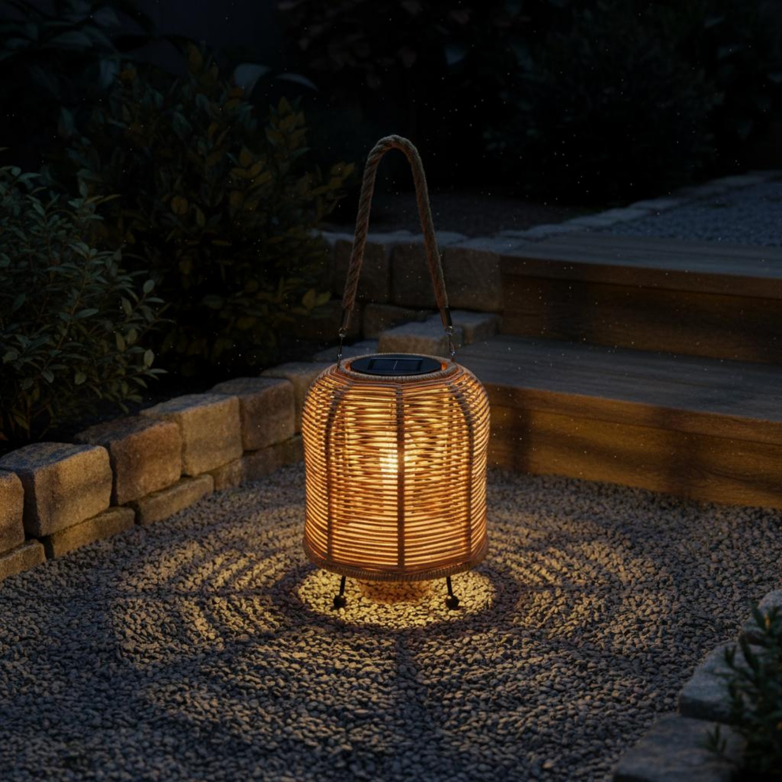 Handwoven Solar Lantern Braide – Outdoor Lighting Restaurant Bewertung und Preis
