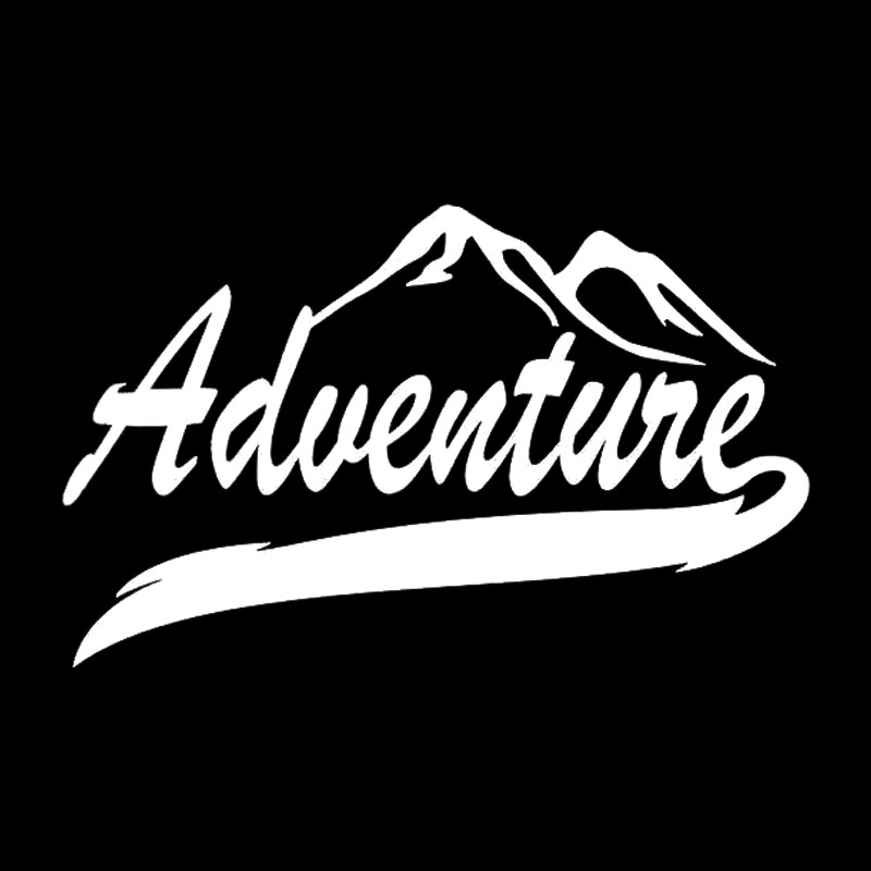 Car Sticker Funny Adventure Ca - Outdoor Adventure Words recensie en prijs