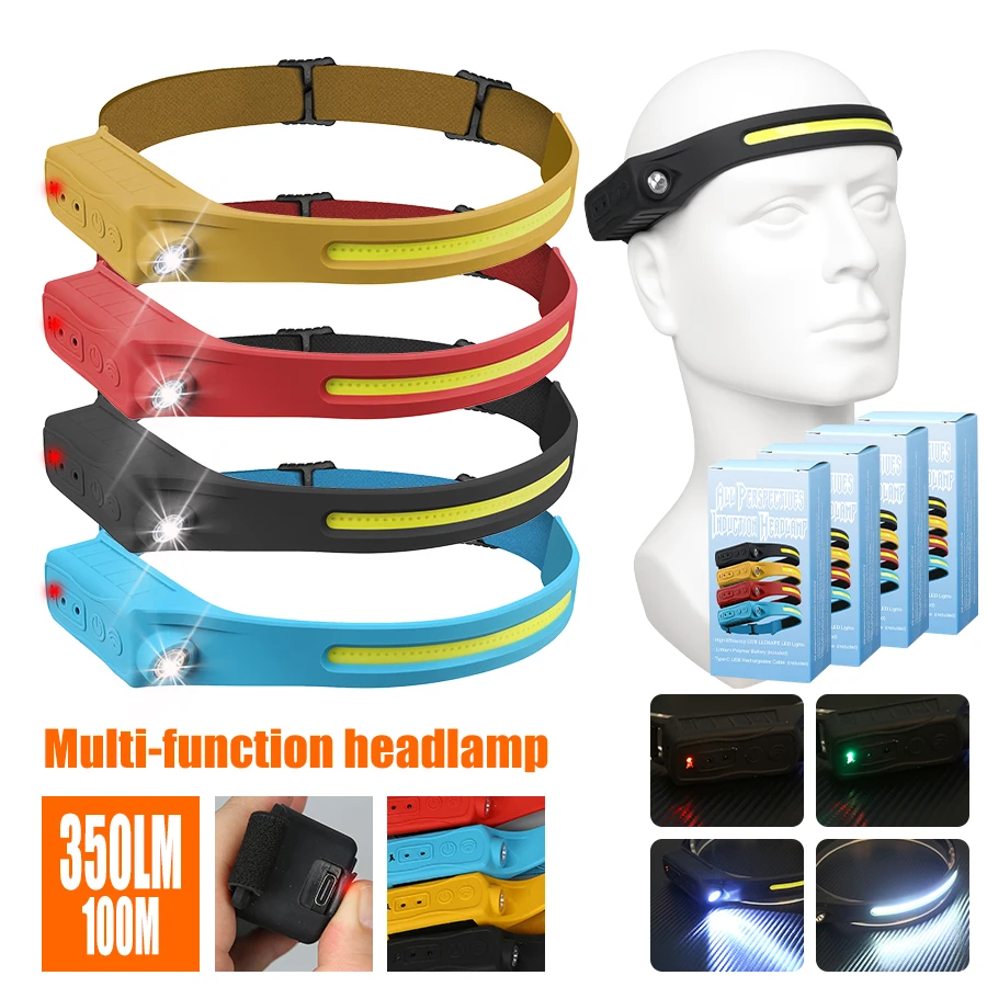 Rechargeable Headlamp 350 Lume – Motion Sensor Outdoor Bewertung und Preis
