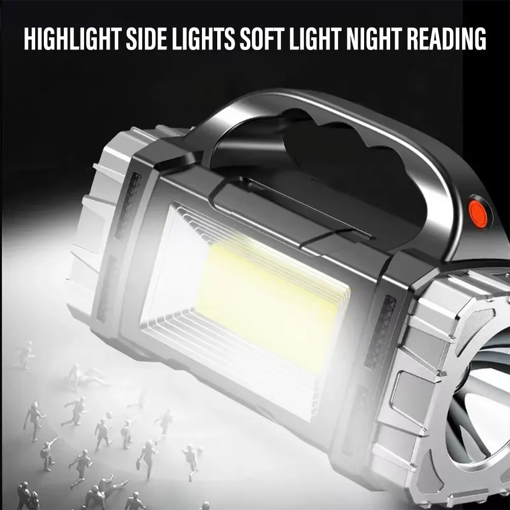 2024 Powerful LED Flashlight U – Fire Torch Solar Bewertung und Preis