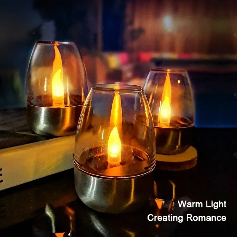LED Solar Candles Light Flamel – Outdoor Lighting Under Pergola Bewertung und Preis