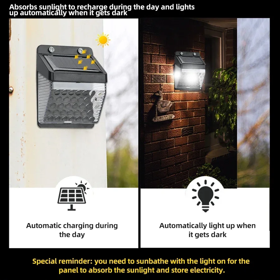 LED Solar Light PIR Motion Sen – Wall Lighting Outdoor Bewertung und Preis