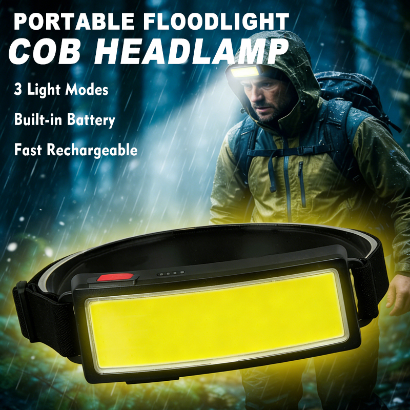 Powerful COB LED Headlamp 4 Li – Outdoor Lighting Quality Bewertung und Preis