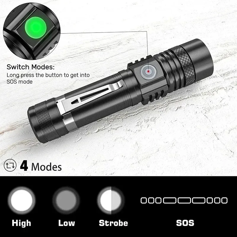 T6 LED Rechargeable Flashlight – Outdoor Lighting Guide Bewertung und Preis