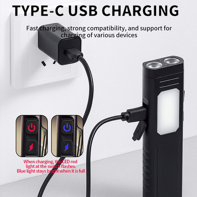 Multi Functional Magnetic COB  – Outdoor Lighting Usb Bewertung und Preis