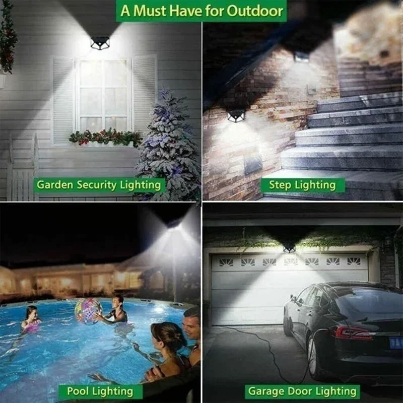 1/2/4PCS Motion Sensor Solar L – Outdoor Lighting Lux Bewertung und Preis