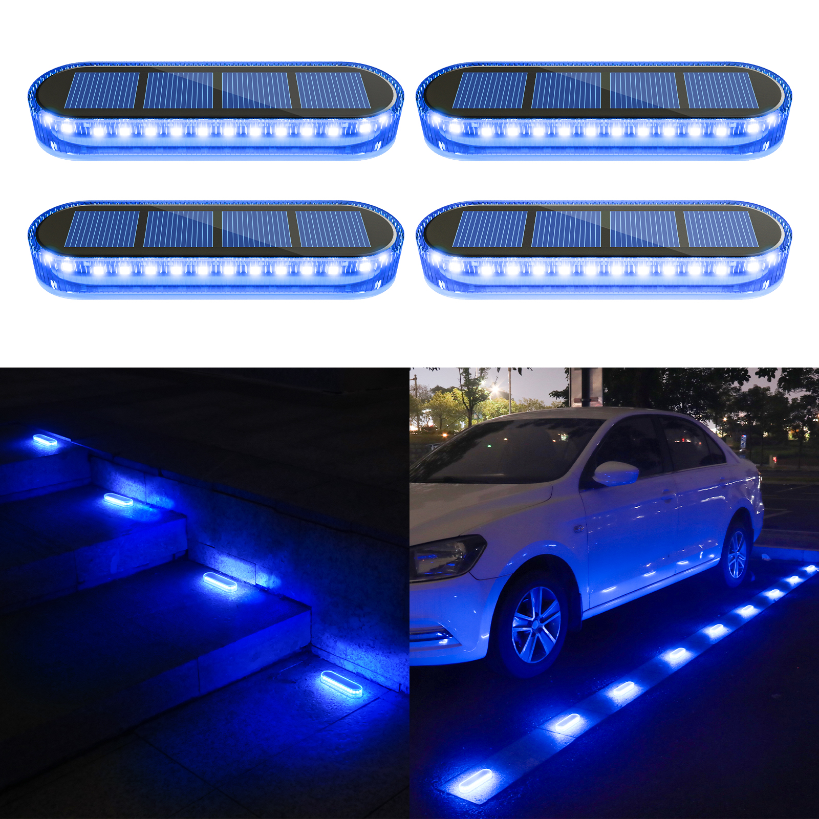 5 Years Lifespan 4 Pack Solar  – Outdoor Lighting On Stairs Bewertung und Preis