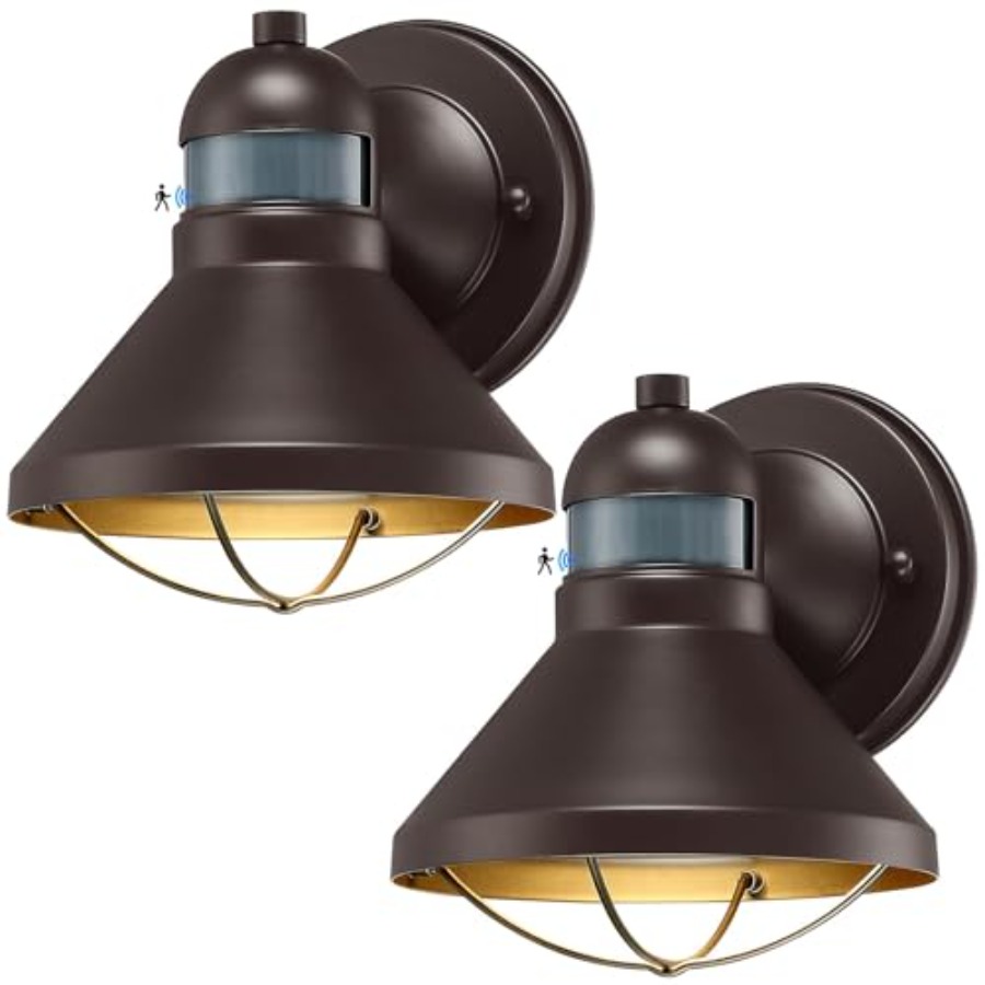 2 Pack Motion Sensor Outdoor L – Wall Lighting Outdoor Bewertung und Preis