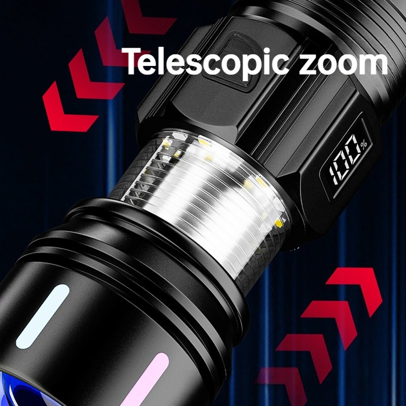 Strong Light LED Flashlight Te – Outdoor Lighting Usb Bewertung und Preis