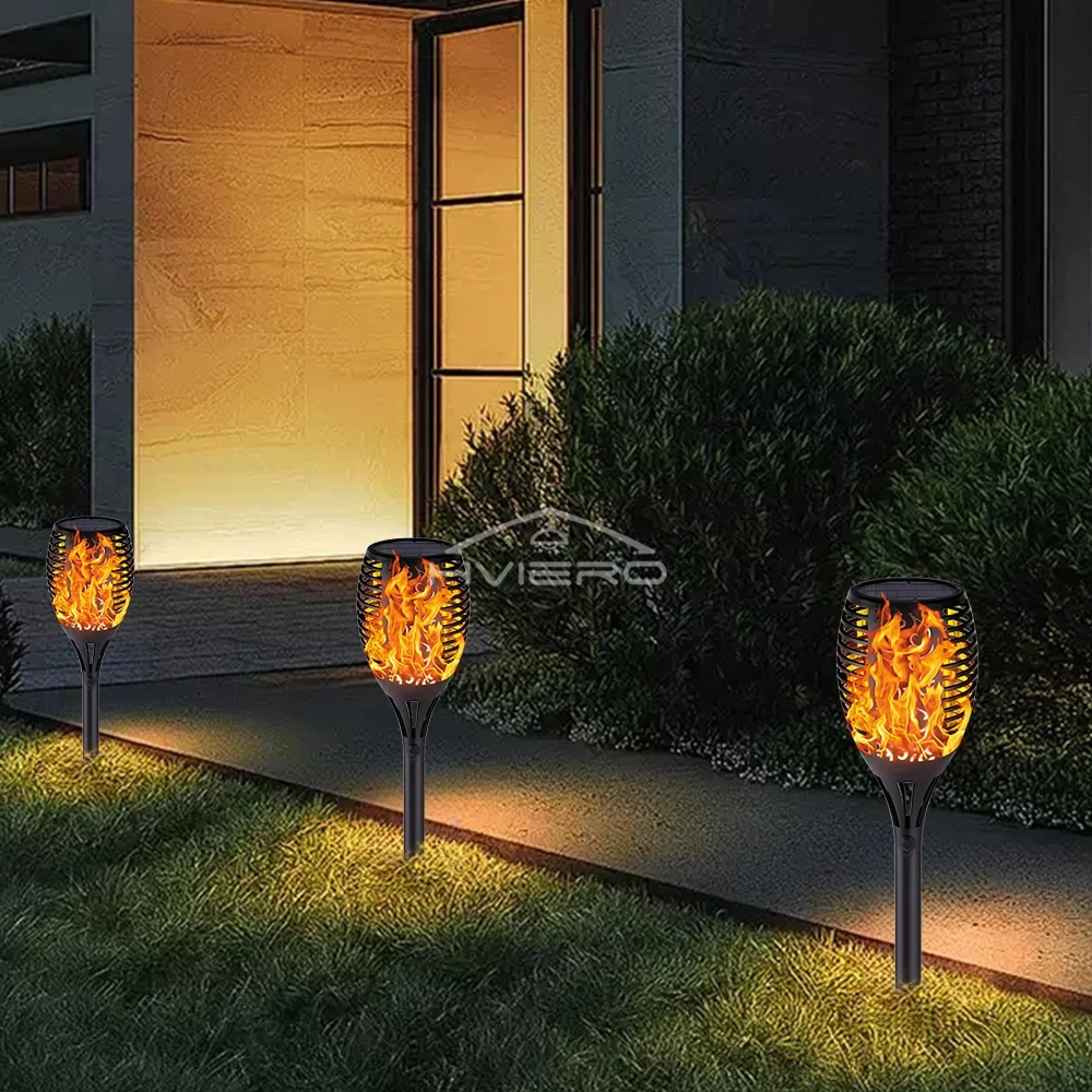 1/2/4/6/8/10/12X Solar Flame T – Fire Torch Solar Bewertung und Preis