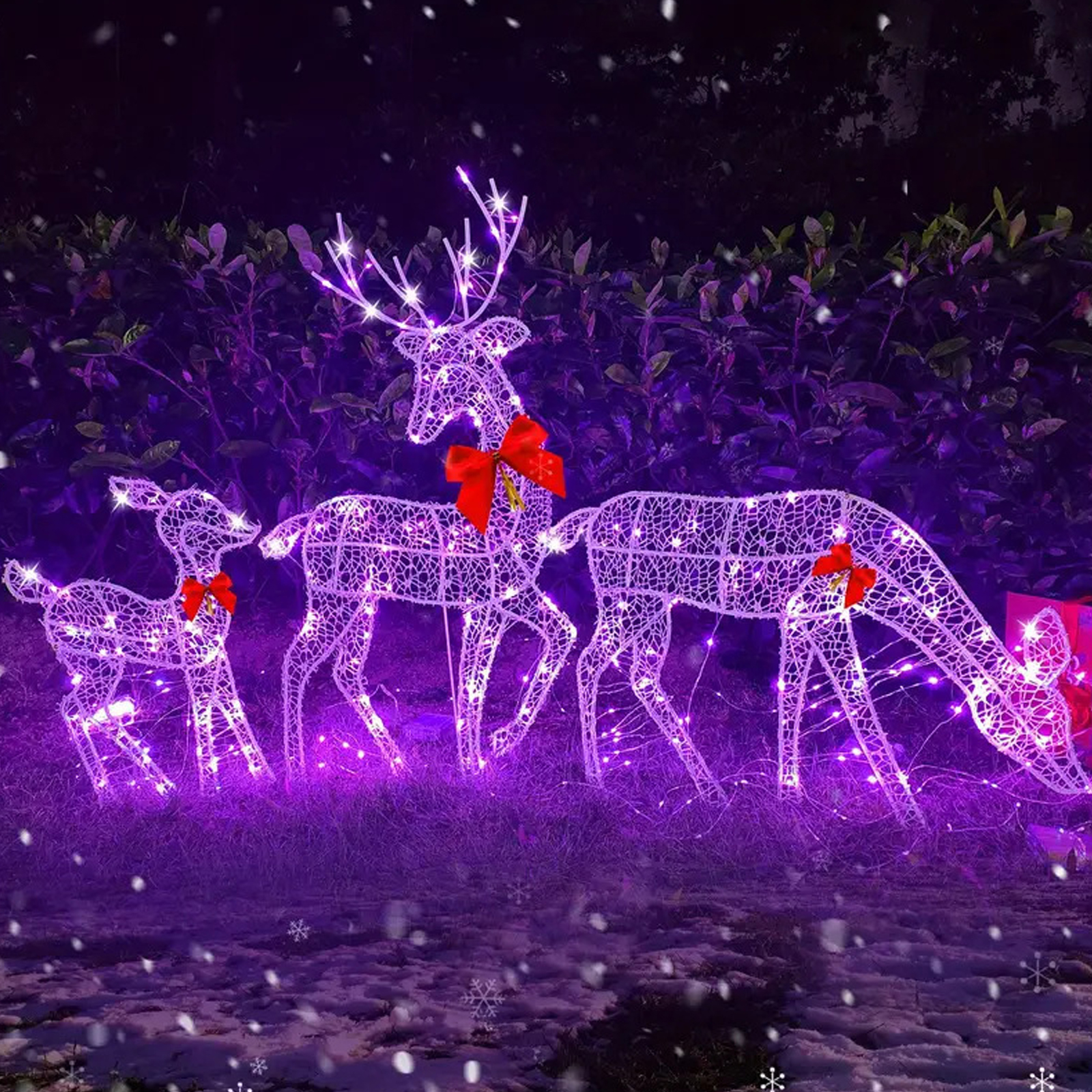 2D Lighted Reindeer Christmas  – Outdoor Lighting For Christmas Bewertung und Preis