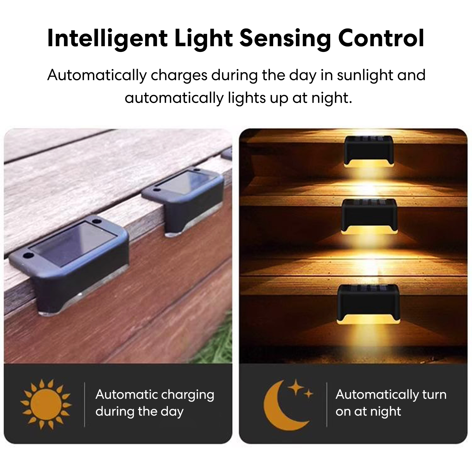 RiooCubee 4 Pack Solar Step Li – Outdoor Lighting On Stairs Bewertung und Preis
