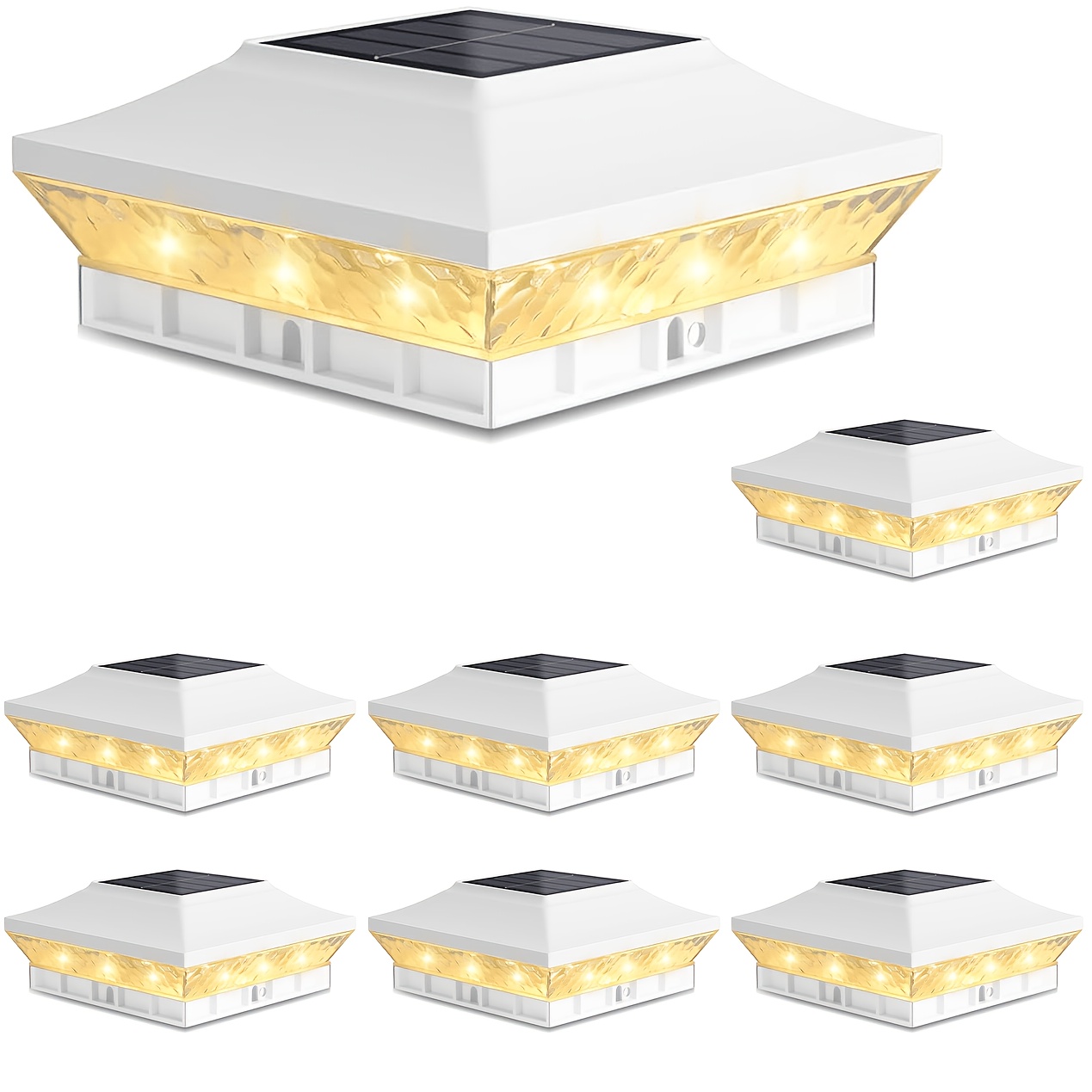 8 Pack/ 12 Pack Solar Post Cap – Post Cap Light Bewertung und Preis