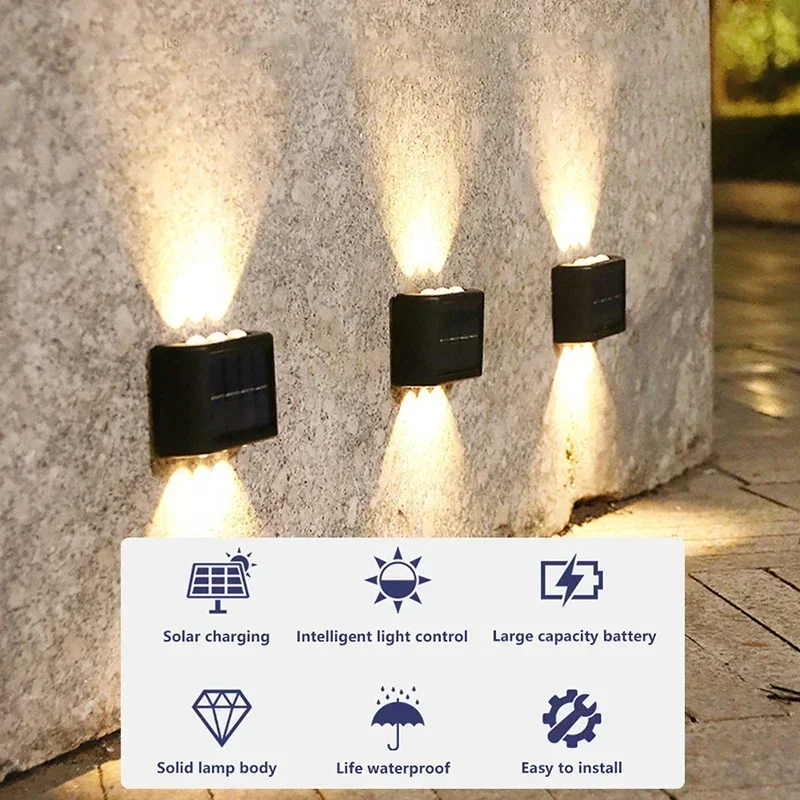 COB Solar Wall Lamp Outdoor Wa – Wall Lighting Outdoor Bewertung und Preis
