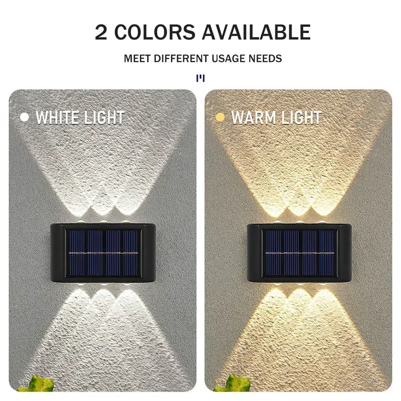 COB Solar Wall Lamp Outdoor Wa – Wall Lighting Outdoor Bewertung und Preis