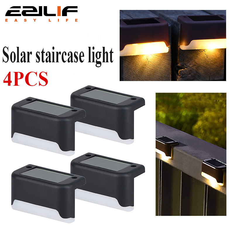 4PCS Solar Deck Light Outdoor  – Outdoor Lighting Driveway Bewertung und Preis