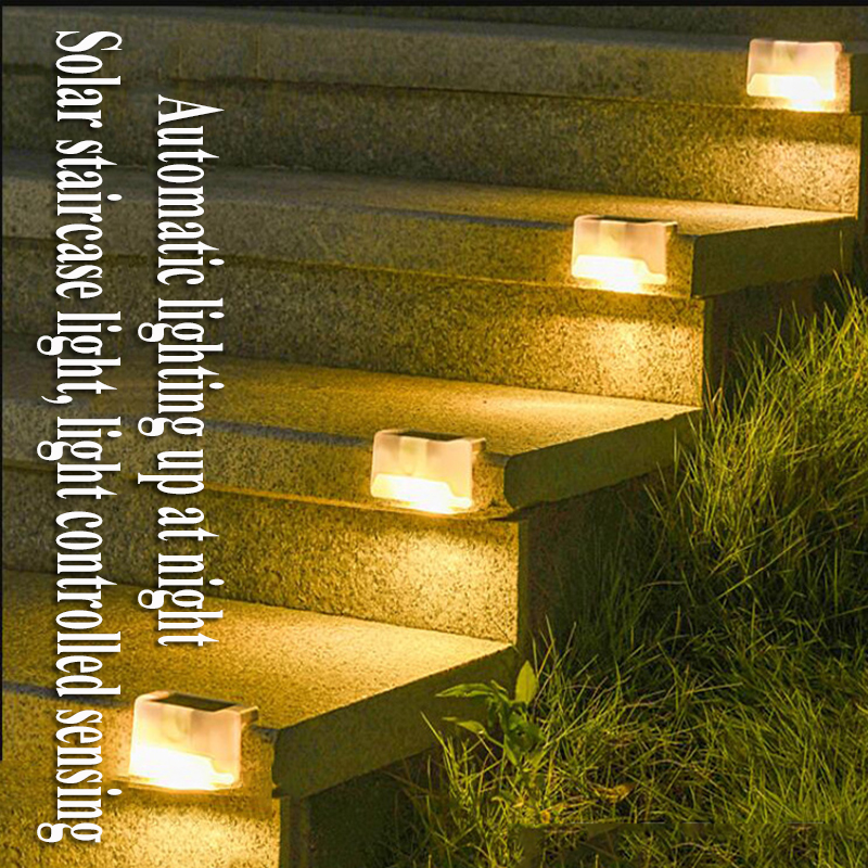4PCS Solar Deck Light Outdoor  – Outdoor Lighting Driveway Bewertung und Preis