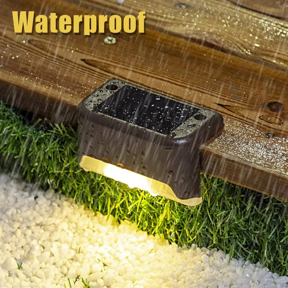 4PCS Solar Deck Light Outdoor  – Outdoor Lighting Driveway Bewertung und Preis