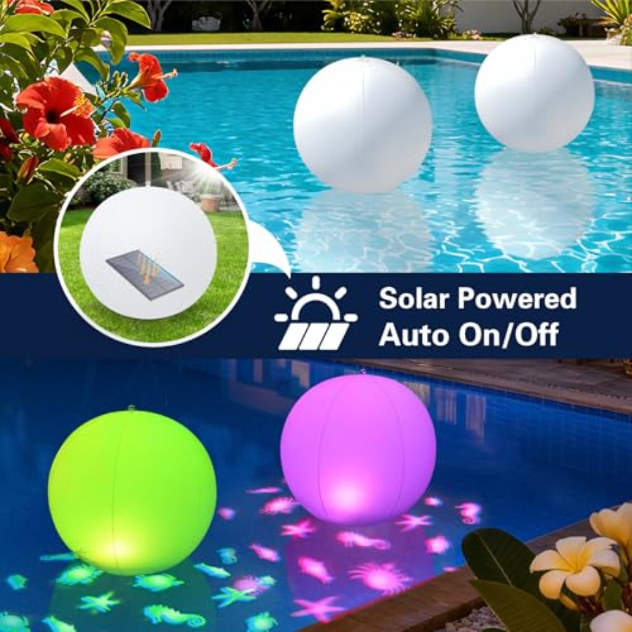 Floating pool lights for outdo – Color Changing Outdoor Bewertung und Preis