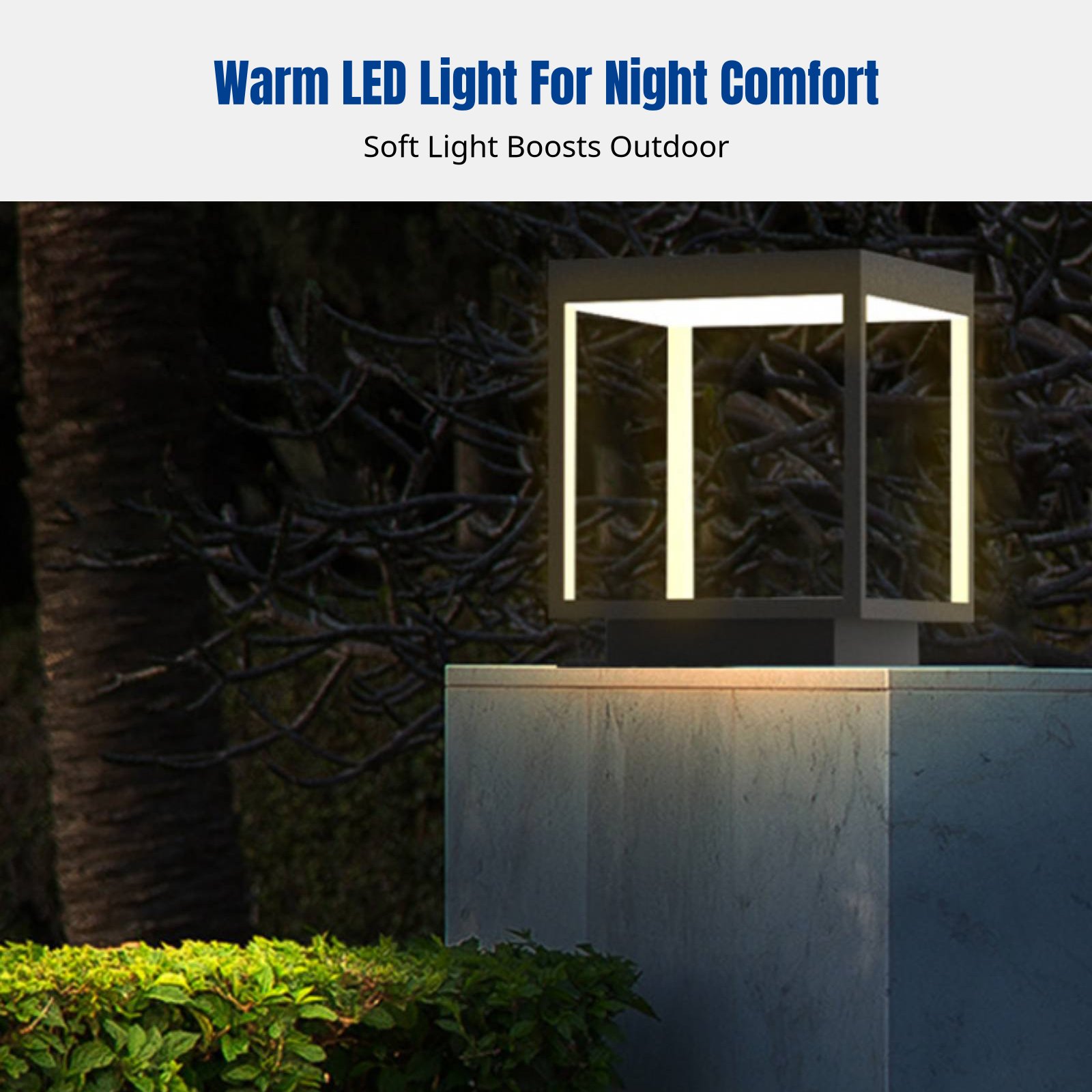 Outdoor Post Cap Light, Waterp – Wall Lighting Outdoor Bewertung und Preis