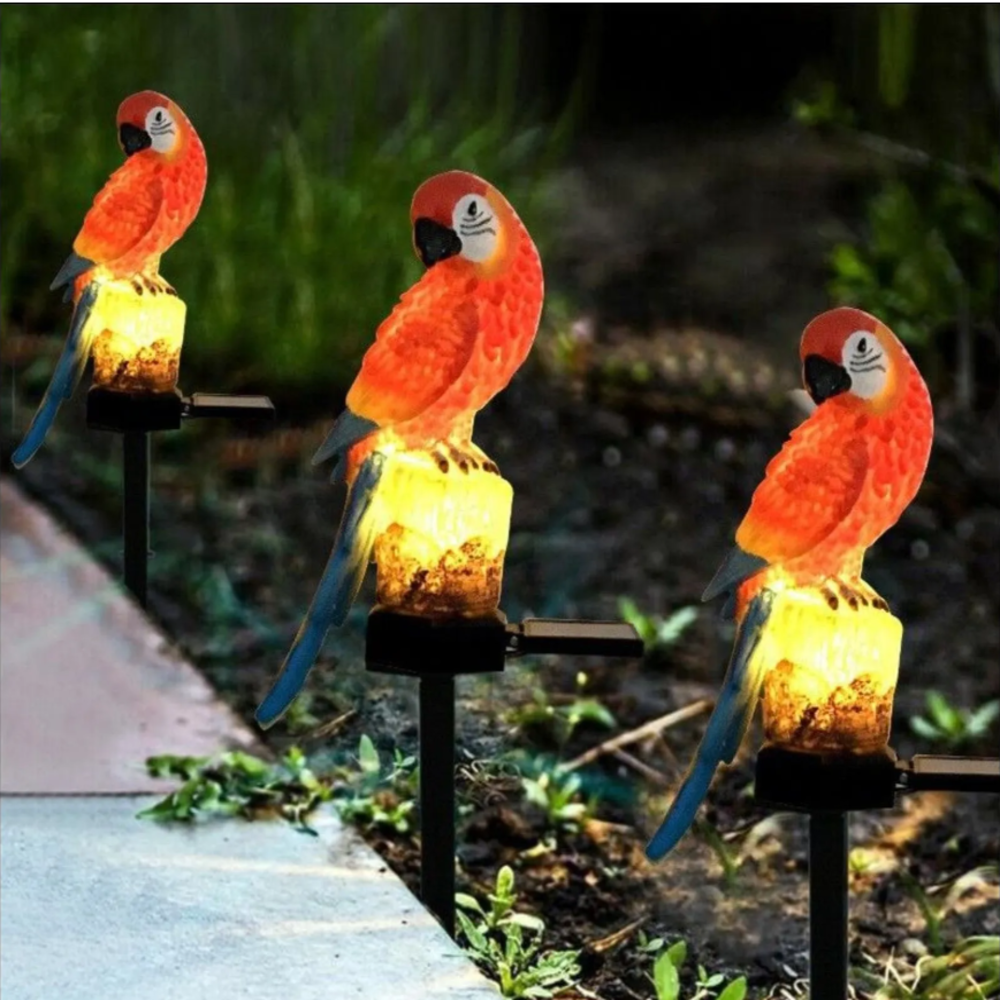 Solar Resin Parrot Decorative  – Outdoor Lighting Under Pergola Bewertung und Preis