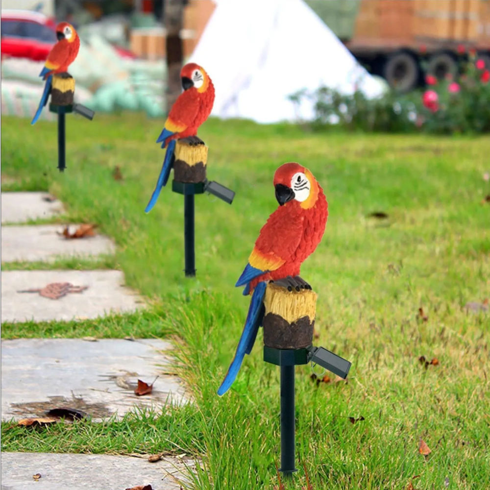 Solar Resin Parrot Decorative  – Outdoor Lighting Under Pergola Bewertung und Preis