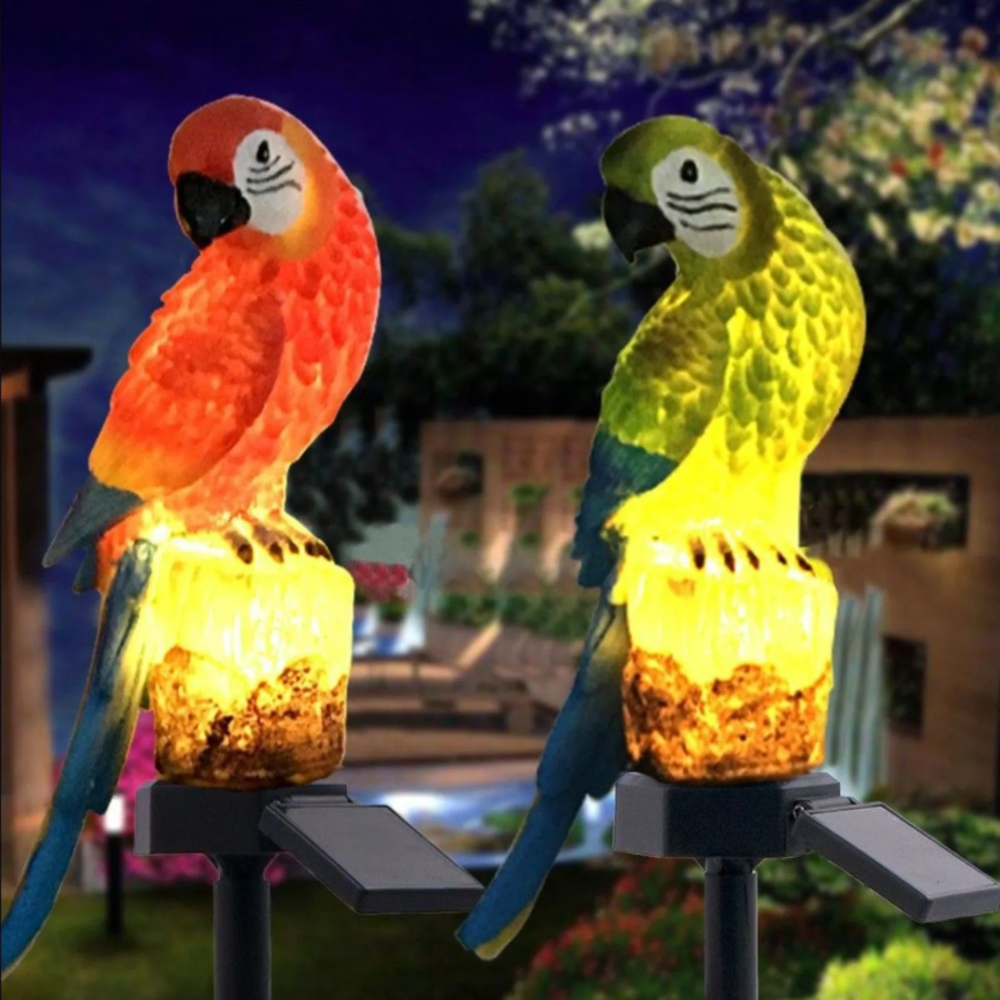 Solar Resin Parrot Decorative  – Outdoor Lighting Under Pergola Bewertung und Preis