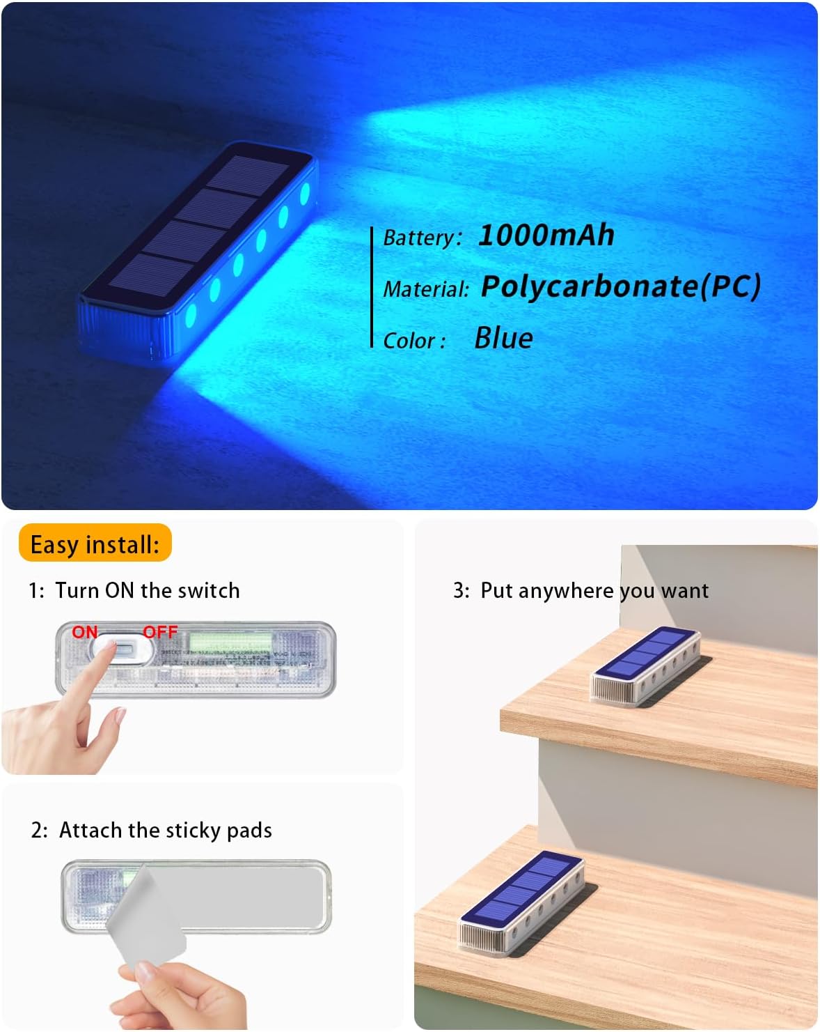 Outdoor Solar Deck Lights LED  – Outdoor Lighting On Stairs Bewertung und Preis