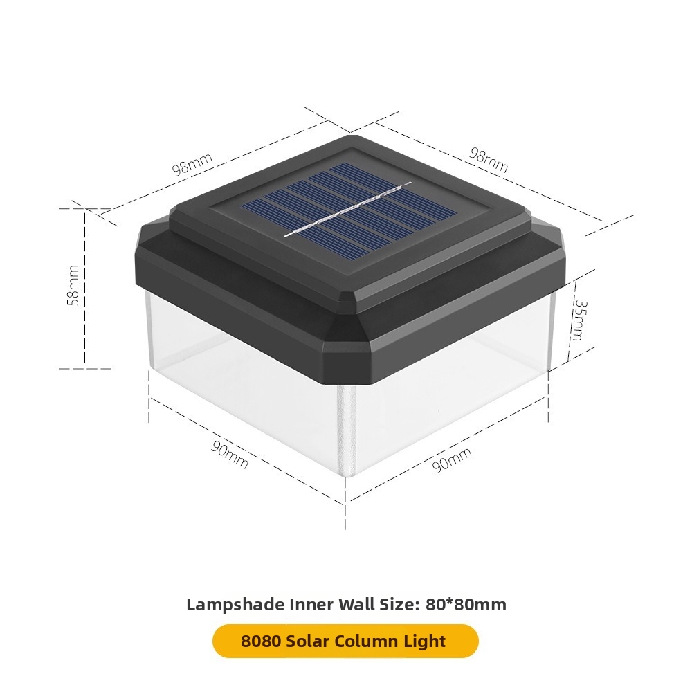 IP65 Waterproof Solar LED Post – Post Cap Light Bewertung und Preis