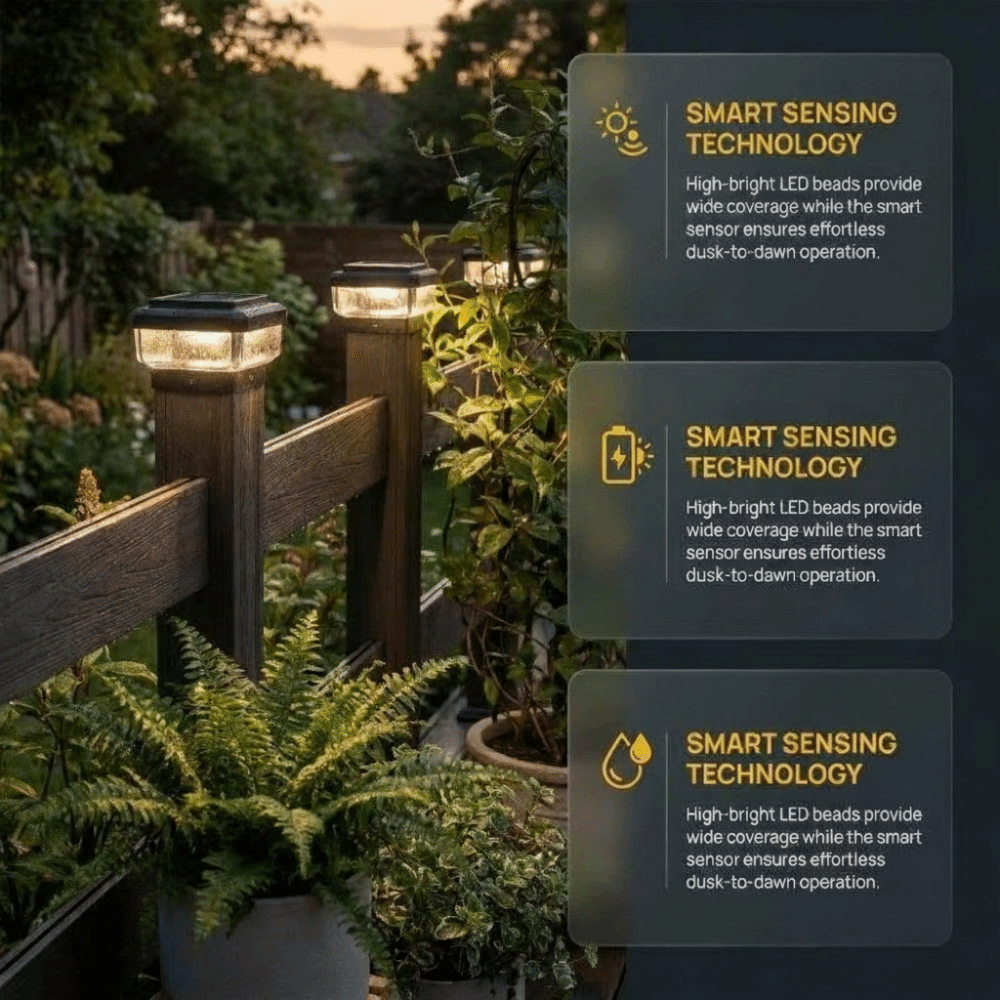 IP65 Waterproof Solar LED Post – Post Cap Light Bewertung und Preis