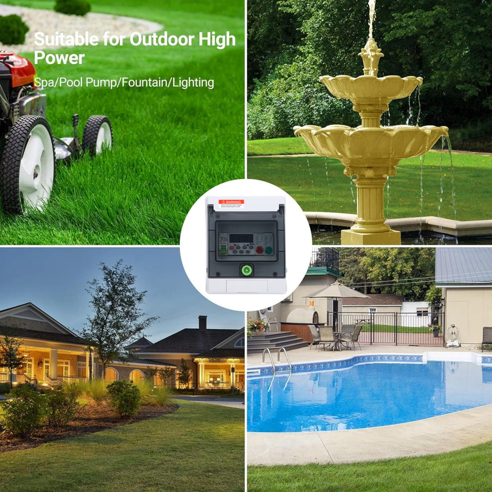 Outdoor Water Proof Distributi – Outdoor Lighting Timer Switch Bewertung und Preis
