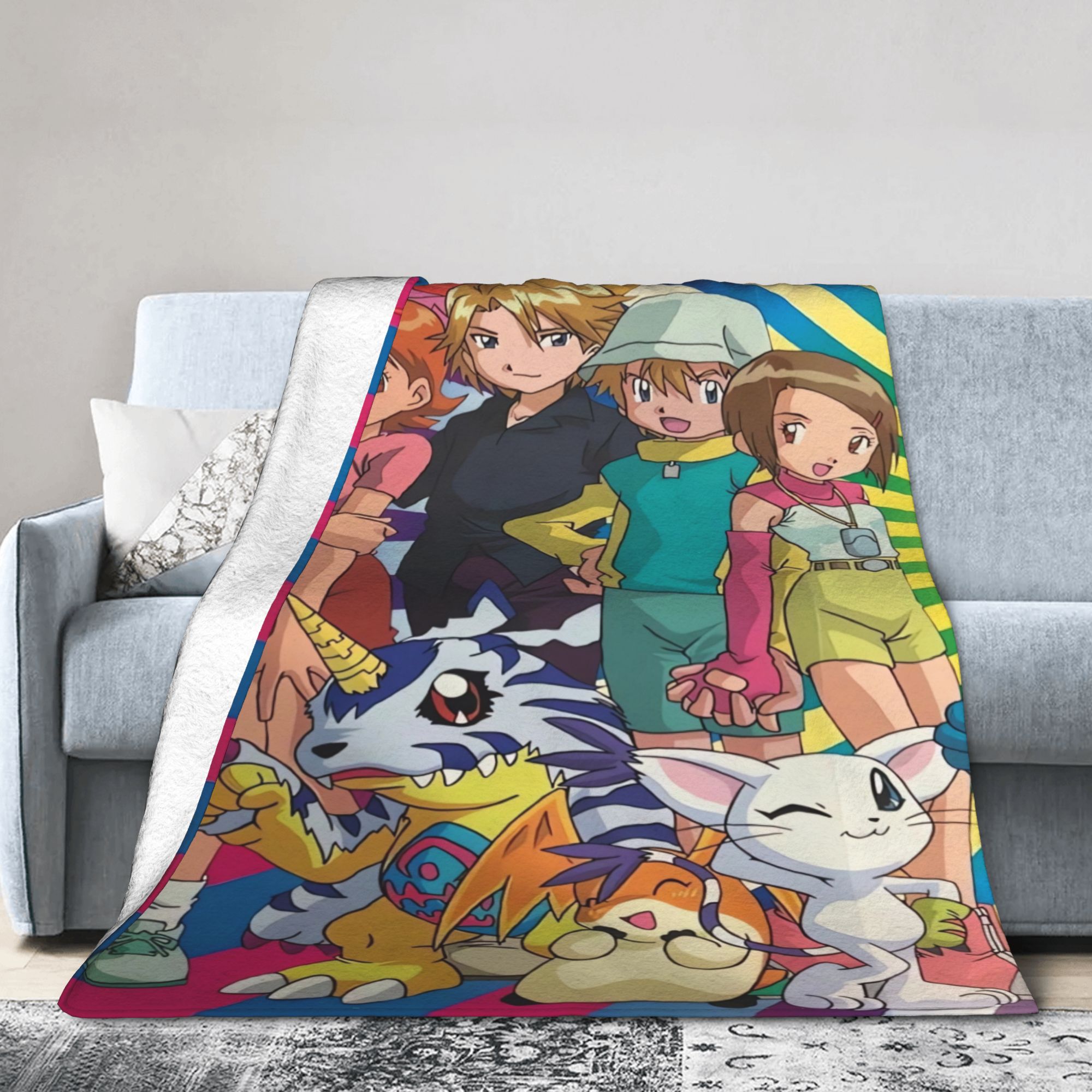 Digimon Adventure  Blankets Qu - Outdoor Adventure Girls recensie en prijs