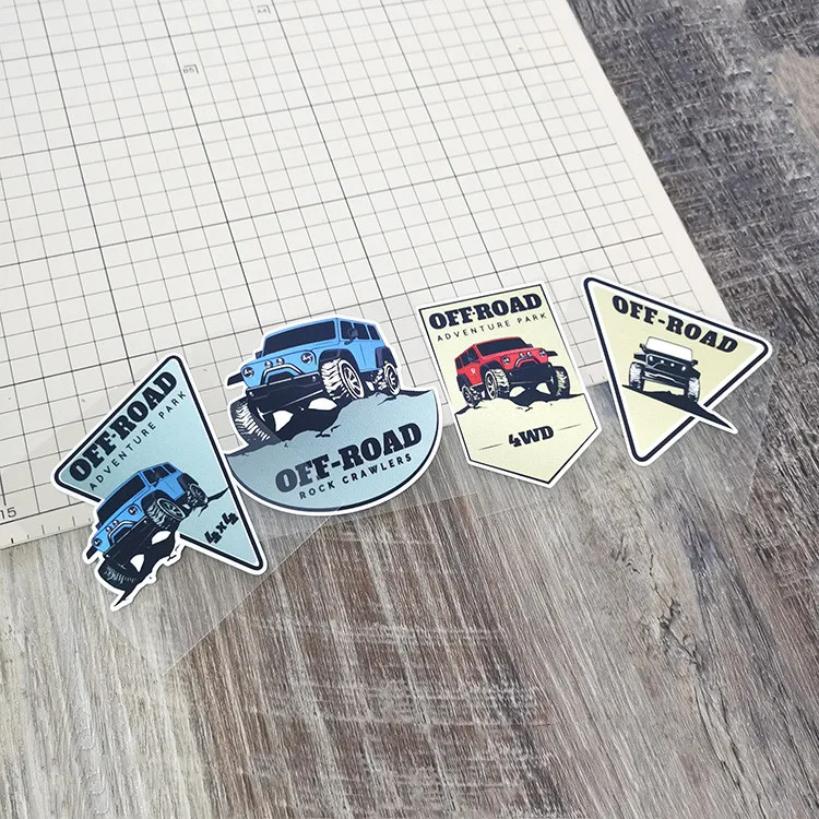 Motorcycle Sticker for Outdoor - Outdoor Adventure Words recensie en prijs