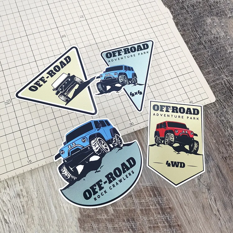 Motorcycle Sticker for Outdoor - Outdoor Adventure Words recensie en prijs