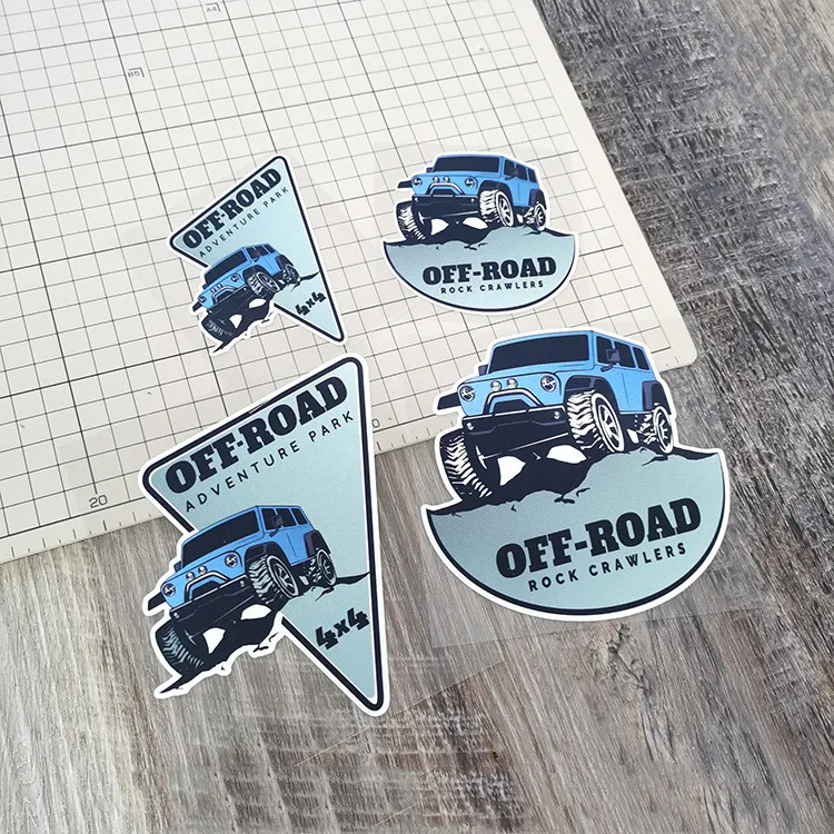 Motorcycle Sticker for Outdoor - Outdoor Adventure Words recensie en prijs