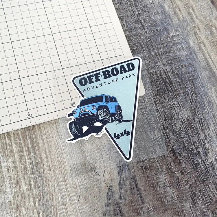 Motorcycle Sticker for Outdoor - Outdoor Adventure Words recensie en prijs