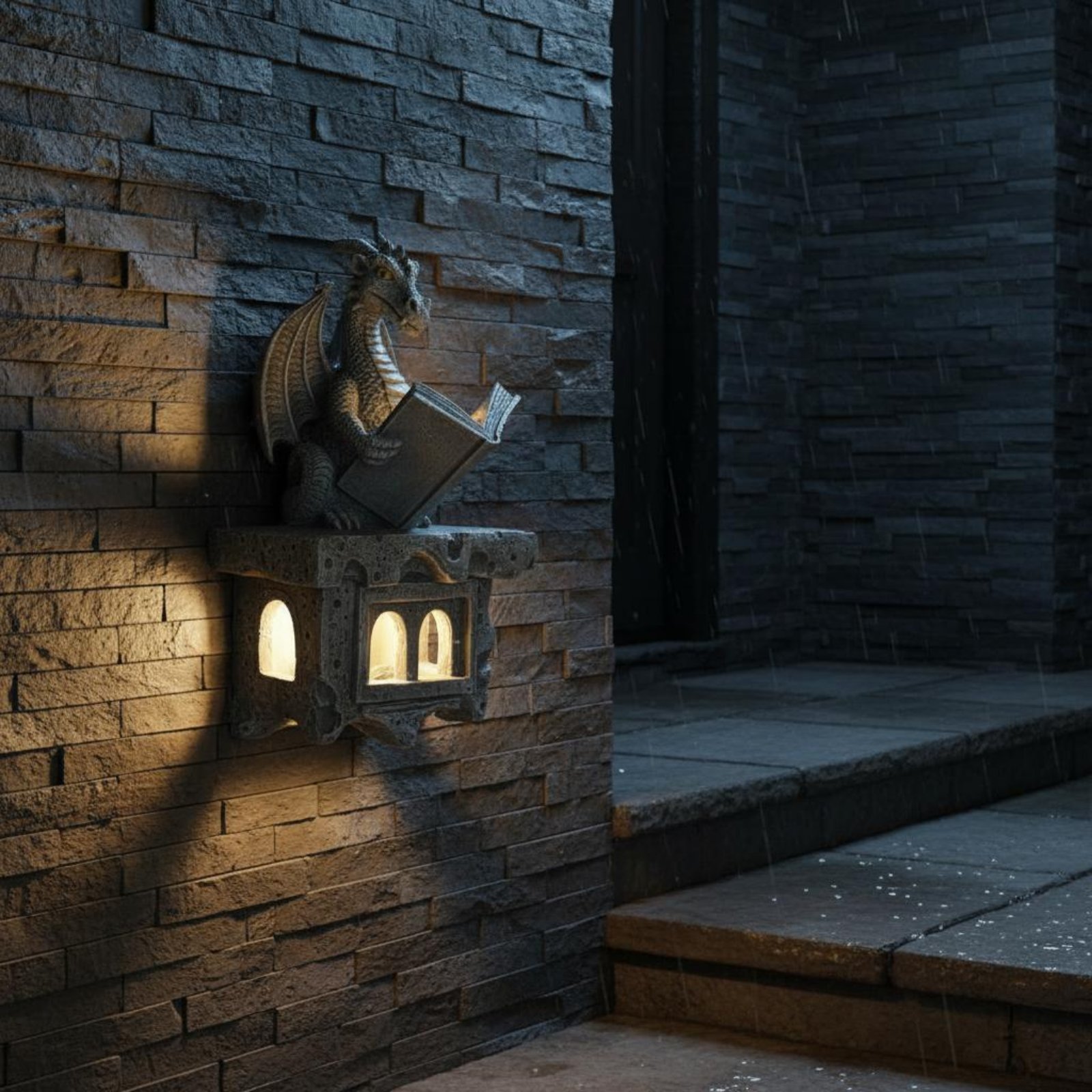 Solar Wyvern Wall Shine Auto O – Wall Lighting Outdoor Bewertung und Preis