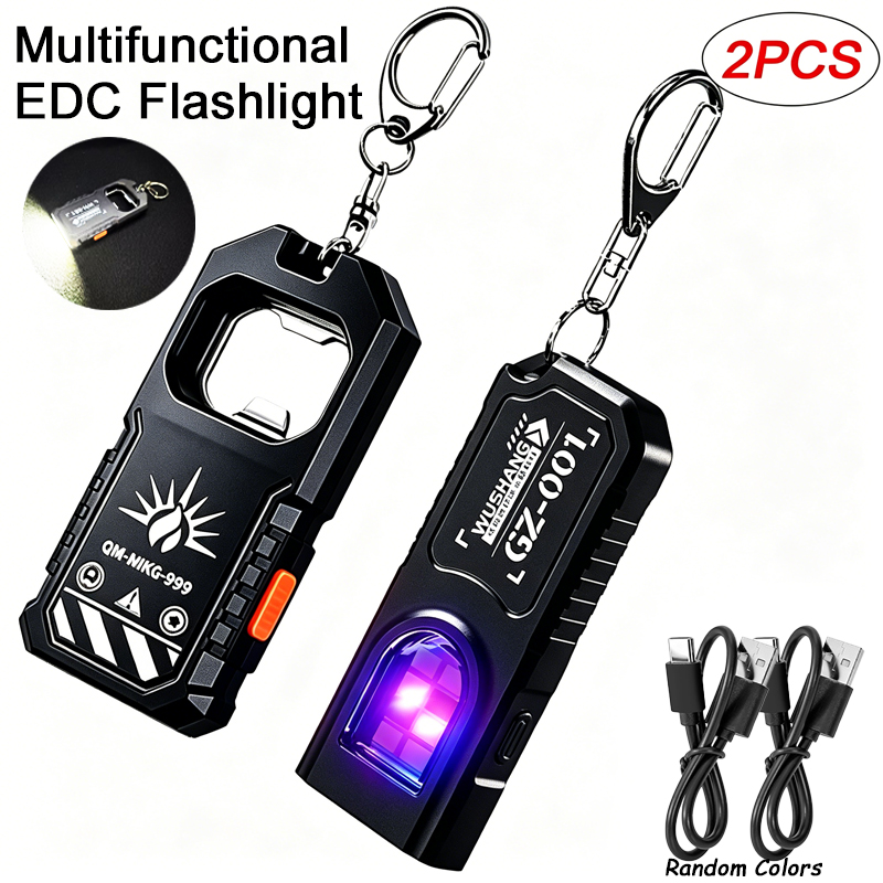 2Pcs Portable LED COB Keychain – Outdoor Lighting Guide Bewertung und Preis